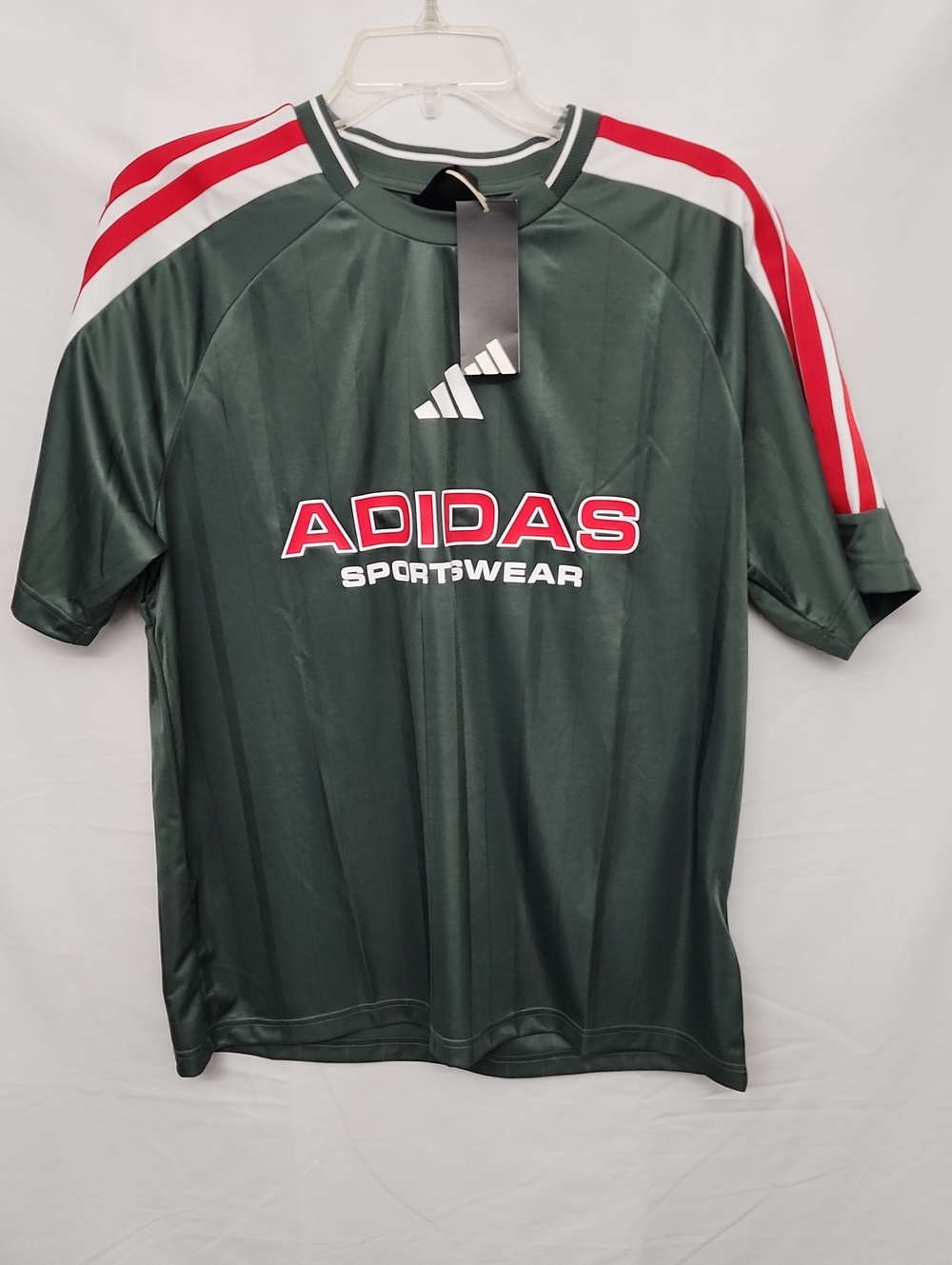Adidas Men’s Medium M Trio Tee  Multi Sport In Green Oxide New With Tags